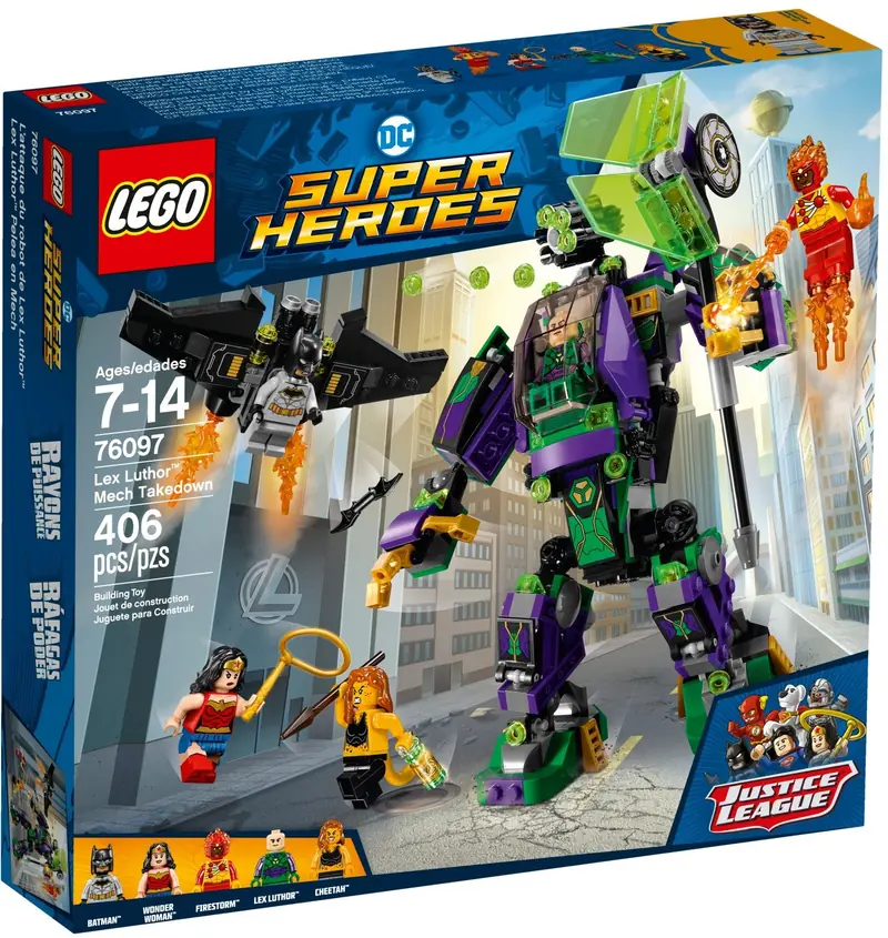 LEGO 76097 Starcie z mechem Lexa Luthora zdjęcie 2