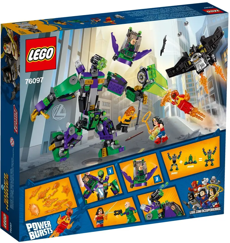 LEGO 76097 Starcie z mechem Lexa Luthora zdjęcie 6