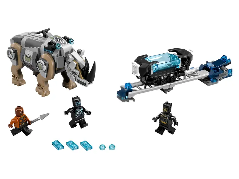 LEGO 76099 Pojedynek z nosorożcem w pobliżu kopalni
