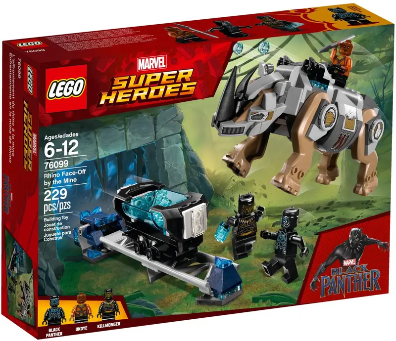 LEGO 76099 Pojedynek z nosorożcem w pobliżu kopalni zdjęcie 2