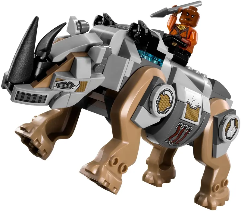 LEGO 76099 Pojedynek z nosorożcem w pobliżu kopalni zdjęcie 4