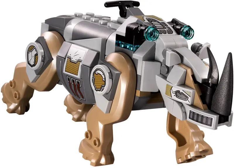 LEGO 76099 Pojedynek z nosorożcem w pobliżu kopalni zdjęcie 5