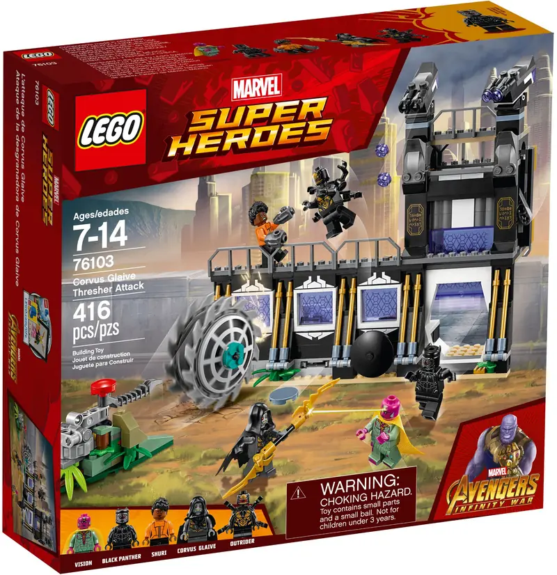 LEGO 76103 Atak Corvusa Glaive'a zdjęcie 2