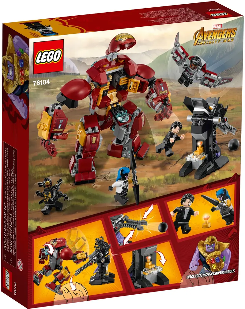 LEGO 76104 Walka w Hulkbusterze zdjęcie 6