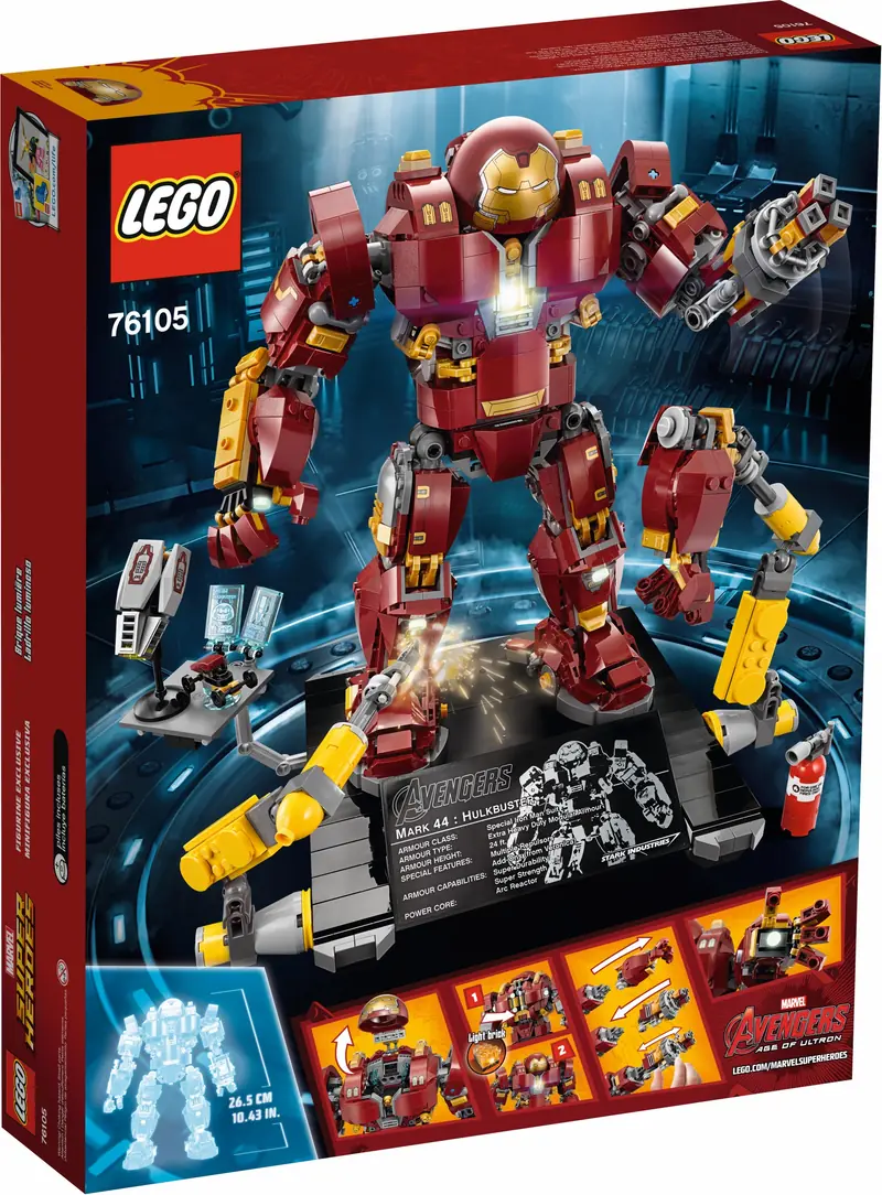 LEGO 76105 Hulkbuster: wersja Ultron zdjęcie 8