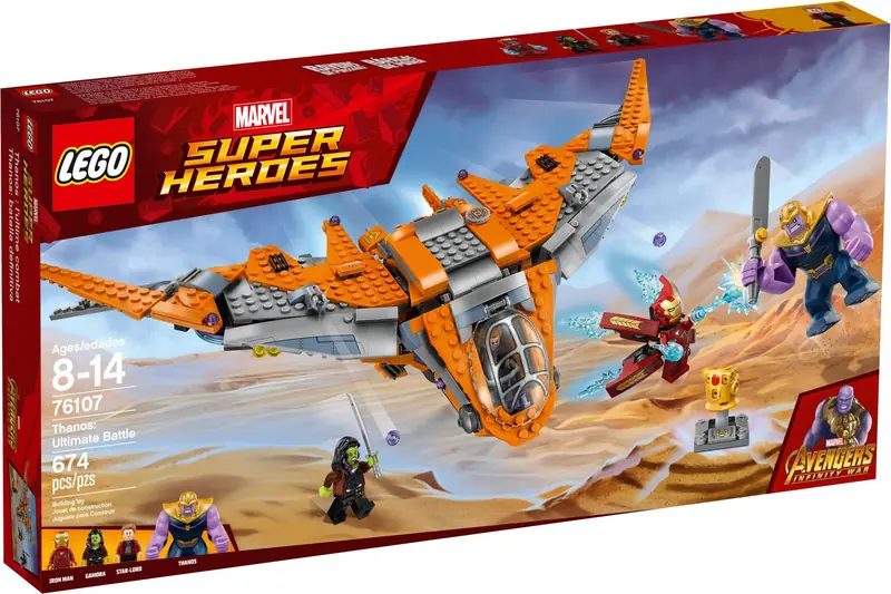 LEGO 76107 Thanos: ostateczna walka zdjęcie 2