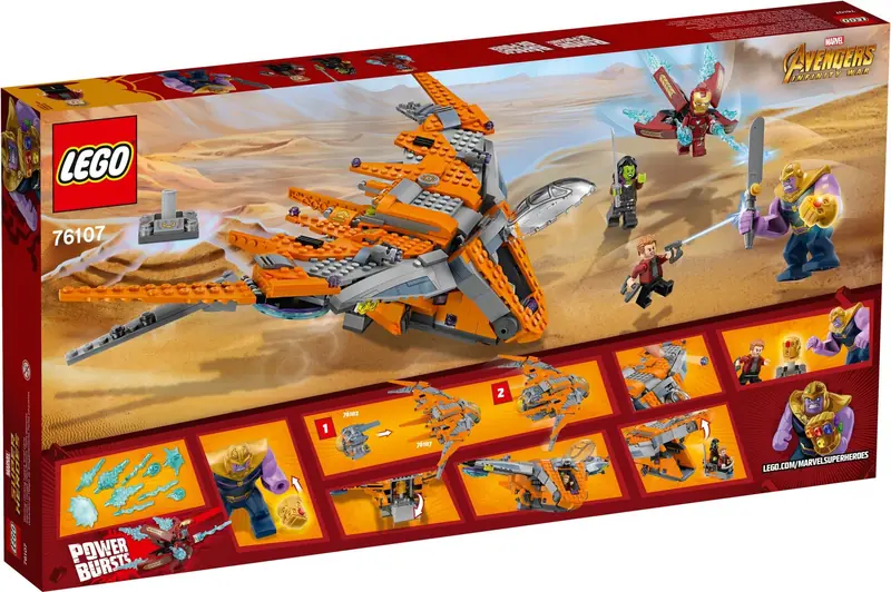 LEGO 76107 Thanos: ostateczna walka zdjęcie 6