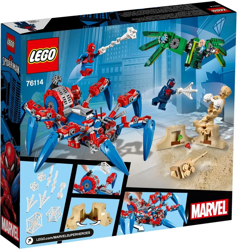 LEGO 76114 Mechaniczny pająk Spider-Mana zdjęcie 5