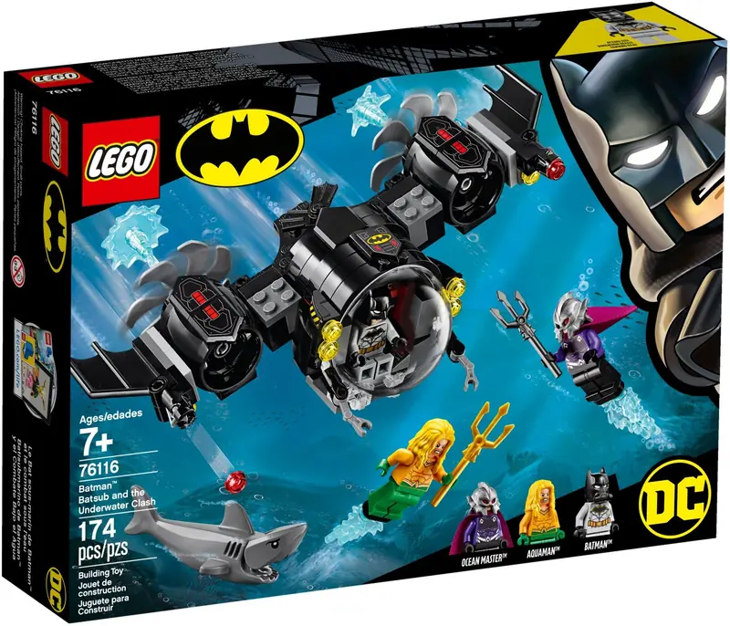 LEGO 76116 Łódź podwodna Batmana zdjęcie 2