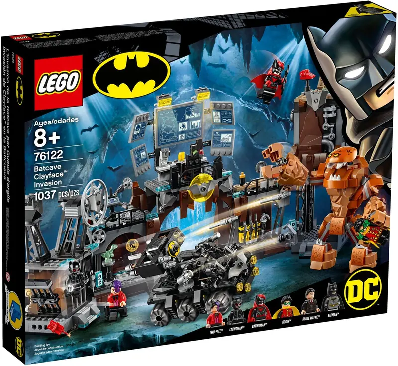 LEGO 76122 Atak Clayface’a na Jaskinię Batmana zdjęcie 2