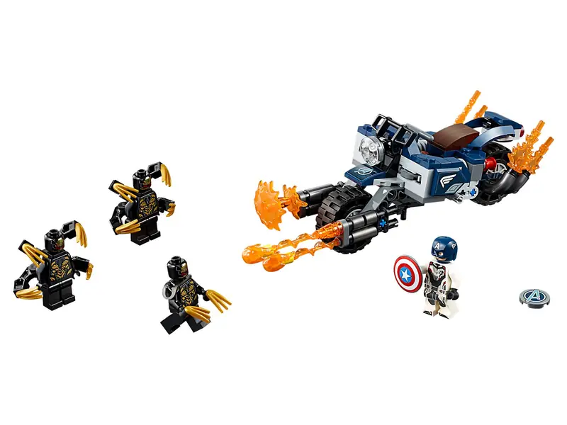 LEGO 76123 Kapitan Ameryka: atak Outriderów