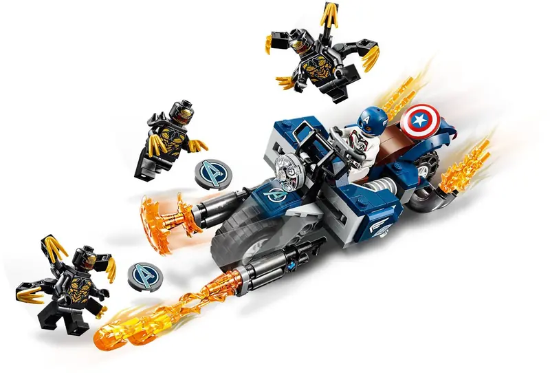 LEGO 76123 Kapitan Ameryka: atak Outriderów zdjęcie 3