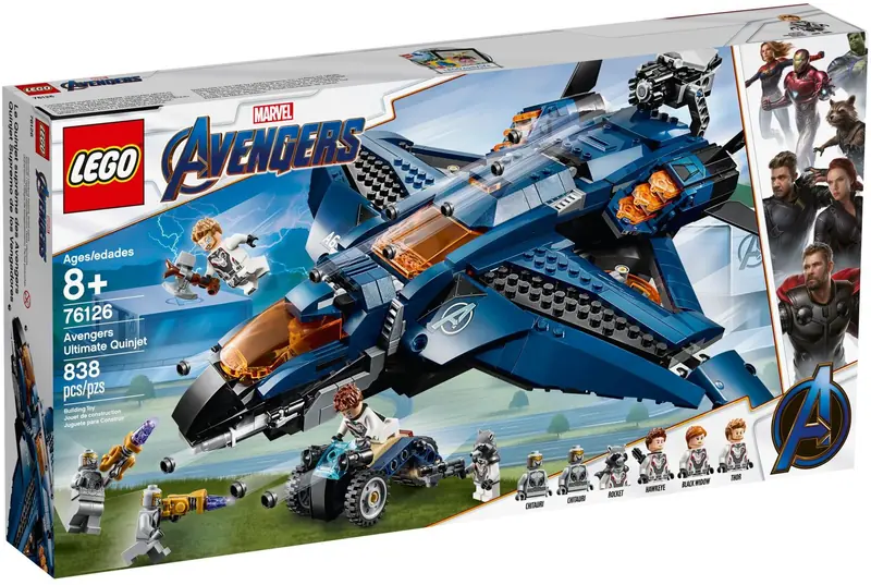 LEGO 76126 Wspaniały Quinjet Avengersów zdjęcie 2