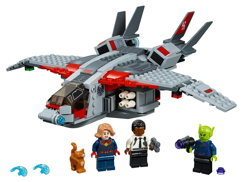 LEGO 76127 Kapitan Marvel i atak Skrullów