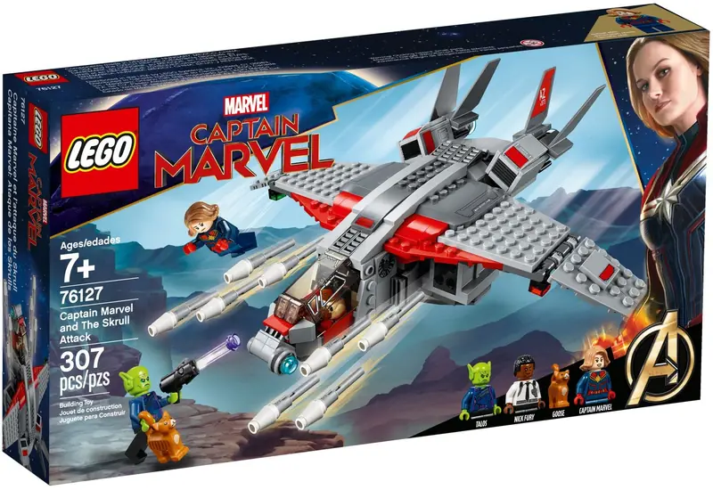 LEGO 76127 Kapitan Marvel i atak Skrullów zdjęcie 2