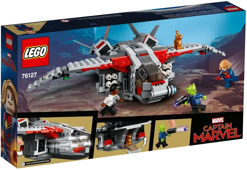 LEGO 76127 Kapitan Marvel i atak Skrullów zdjęcie 6