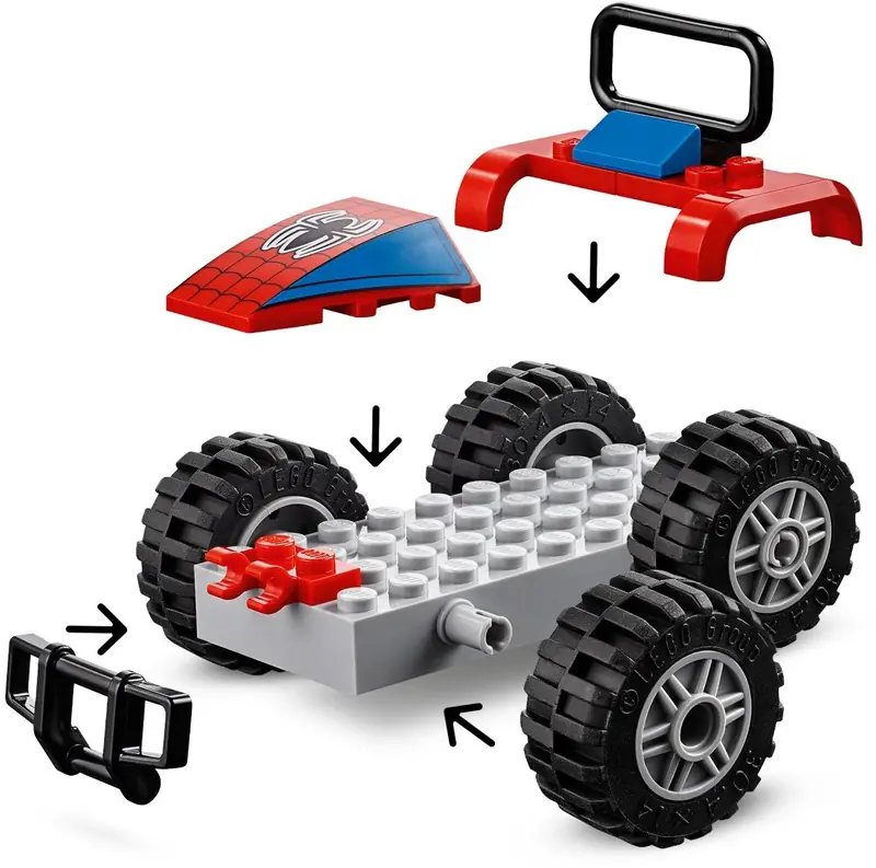 LEGO 76133 Pościg samochodowy Spider-Mana zdjęcie 4