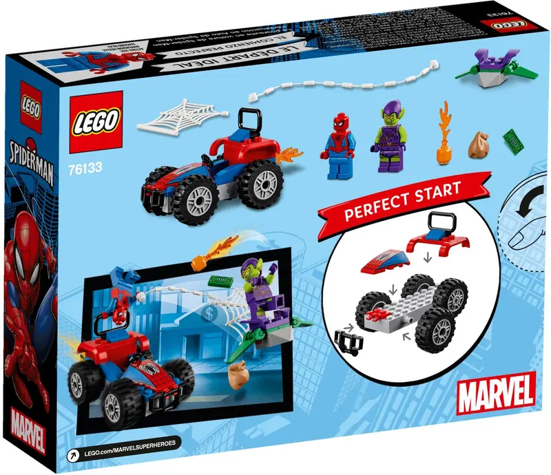 LEGO 76133 Pościg samochodowy Spider-Mana zdjęcie 5
