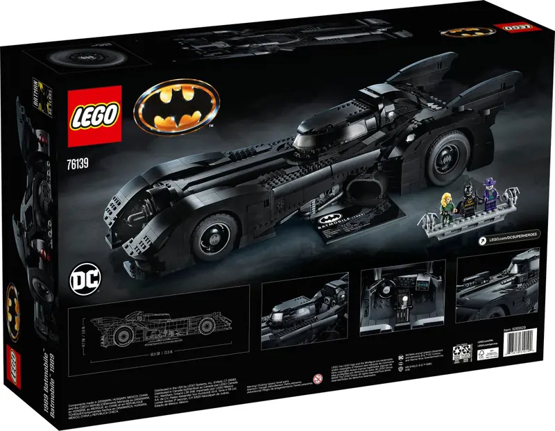 LEGO 76139 Batmobil z 1989 roku zdjęcie 11