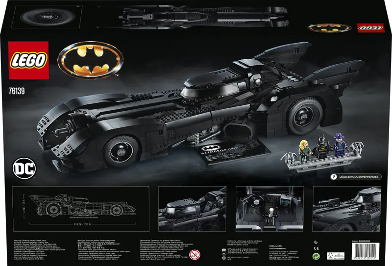 LEGO 76139 Batmobil z 1989 roku zdjęcie 2