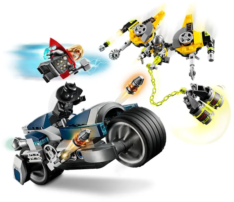 LEGO 76142 Avengers Walka na motocyklu zdjęcie 3