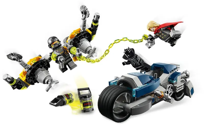 LEGO 76142 Avengers Walka na motocyklu zdjęcie 4
