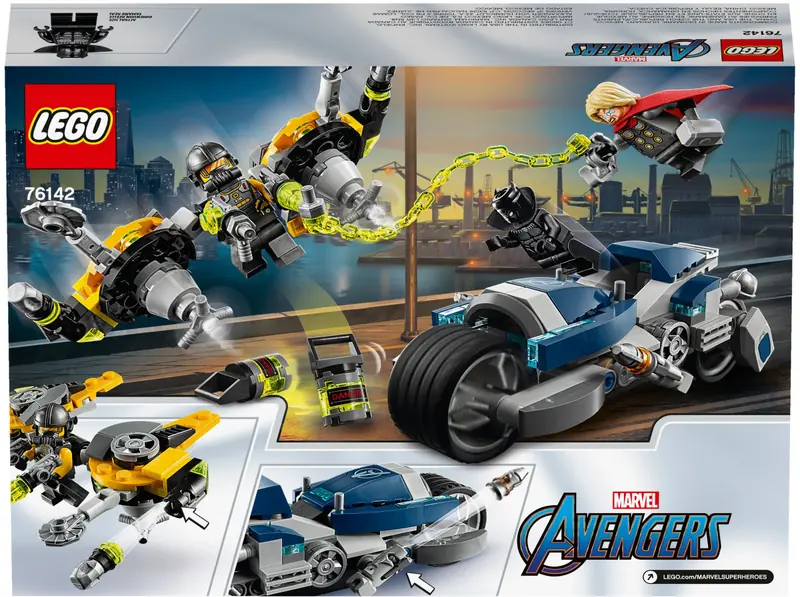 LEGO 76142 Avengers Walka na motocyklu zdjęcie 5