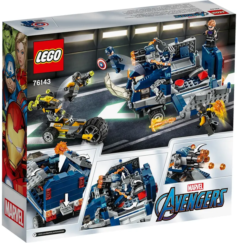 LEGO 76143 Avengers: Zatrzymanie ciężarówki zdjęcie 5