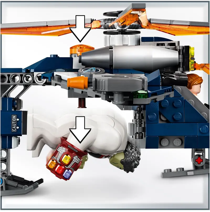 LEGO 76144 Avengers: Upadek helikoptera Hulka zdjęcie 4