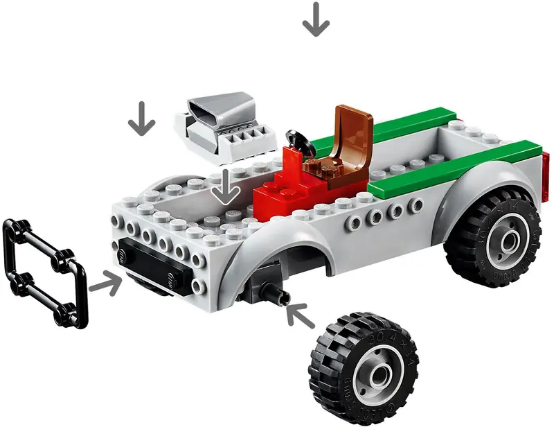 LEGO 76147 Napad Sępa na furgonetkę zdjęcie 4