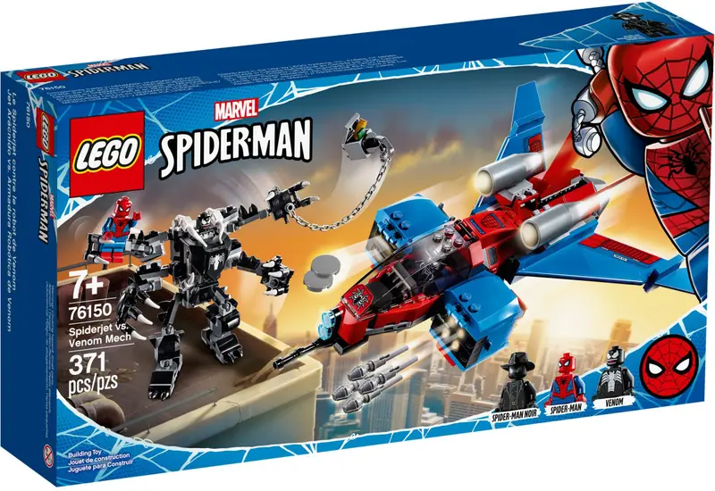 LEGO 76150 Pajęczy odrzutowiec kontra mech Venoma zdjęcie 2