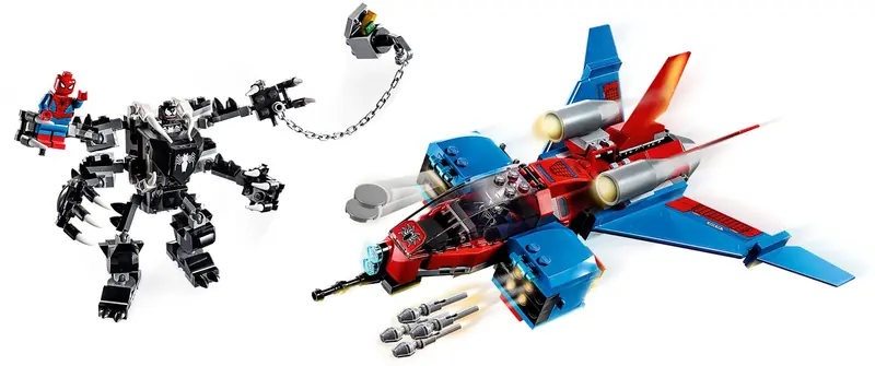 LEGO 76150 Pajęczy odrzutowiec kontra mech Venoma zdjęcie 3