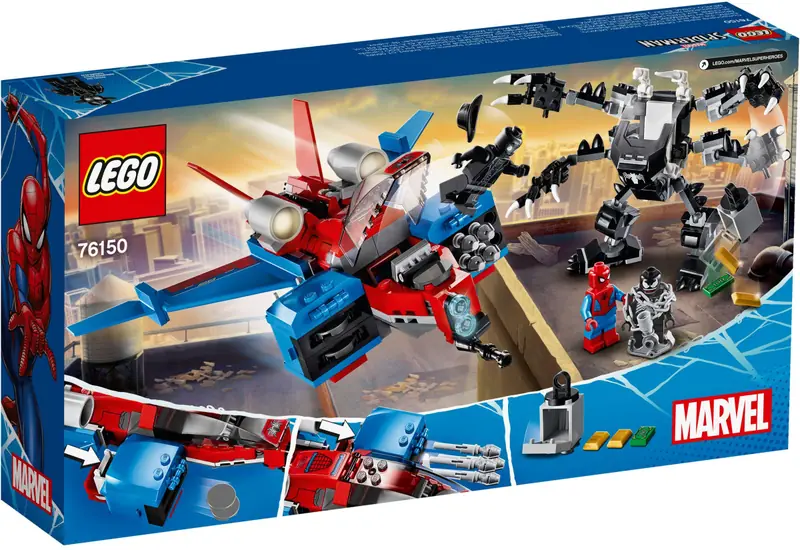 LEGO 76150 Pajęczy odrzutowiec kontra mech Venoma zdjęcie 5
