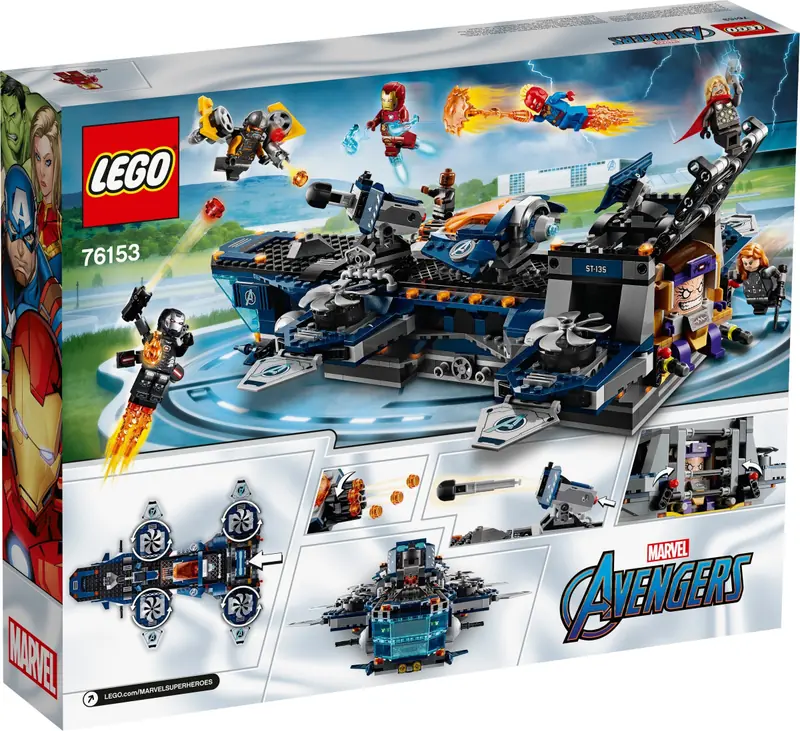 LEGO 76153 Avengers Lotniskowiec zdjęcie 6