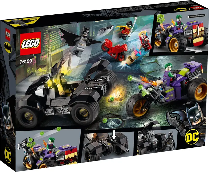 LEGO 76159 Trójkołowy motocykl Jokera zdjęcie 4