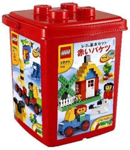 LEGO 7616 LEGO® Basic Red Bucket set