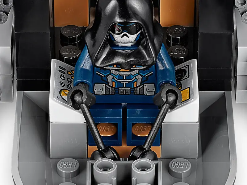 LEGO 76162 Czarna Wdowa i pościg helikopterem zdjęcie 7