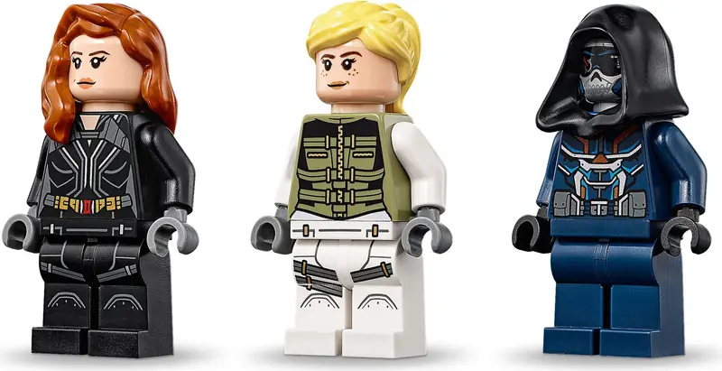 LEGO 76162 Czarna Wdowa i pościg helikopterem zdjęcie 6