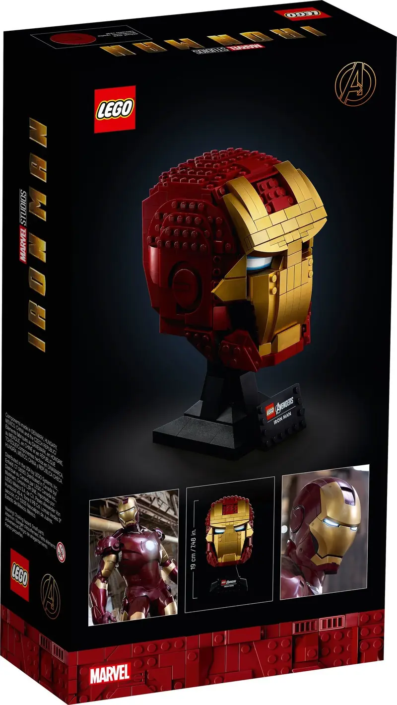 LEGO 76165 Hełm Iron Mana zdjęcie 6