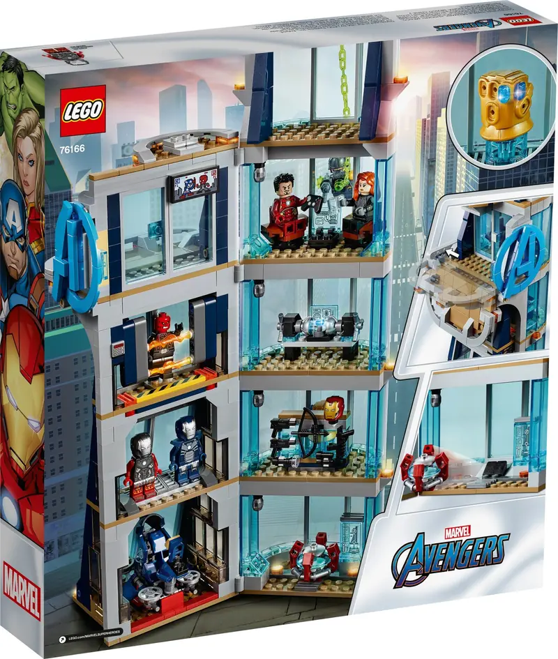 LEGO 76166 Walka o Wieżę Avengersów zdjęcie 2