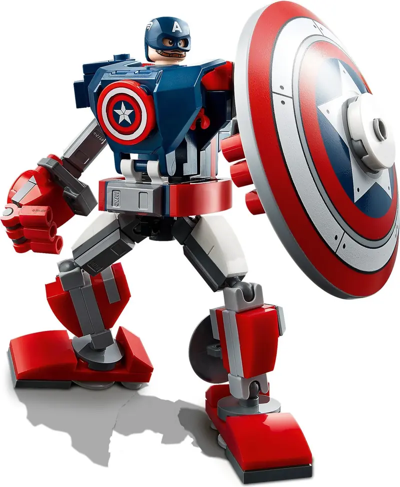 LEGO 76168 Opancerzony mech Kapitana Ameryki zdjęcie 3