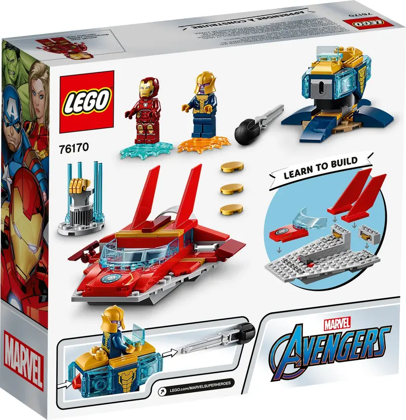 LEGO 76170 Iron Man kontra Thanos zdjęcie 4