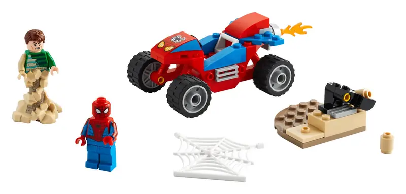 LEGO 76172 Pojedynek Spider-Mana z Sandmanem