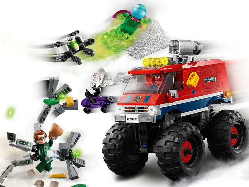 LEGO 76174 Monster truck Spider-Mana kontra Mysterio zdjęcie 10
