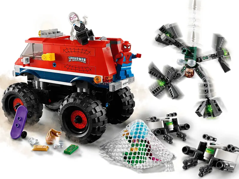 LEGO 76174 Monster truck Spider-Mana kontra Mysterio zdjęcie 3