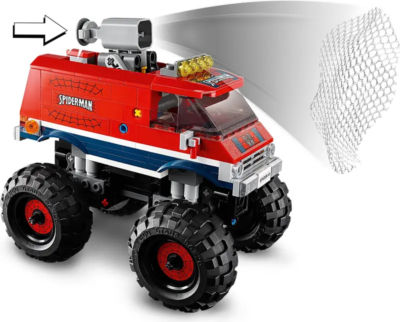 LEGO 76174 Monster truck Spider-Mana kontra Mysterio zdjęcie 4
