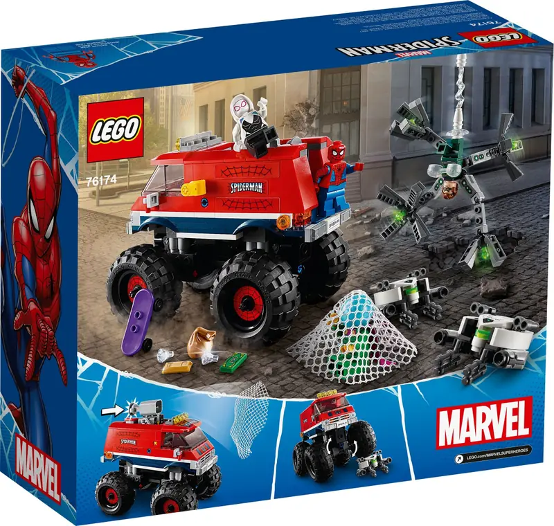 LEGO 76174 Monster truck Spider-Mana kontra Mysterio zdjęcie 6