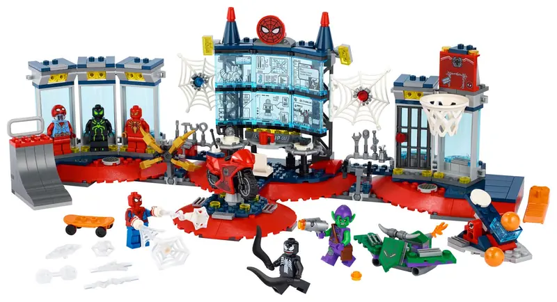 LEGO 76175 Atak na kryjówkę Spider-Mana