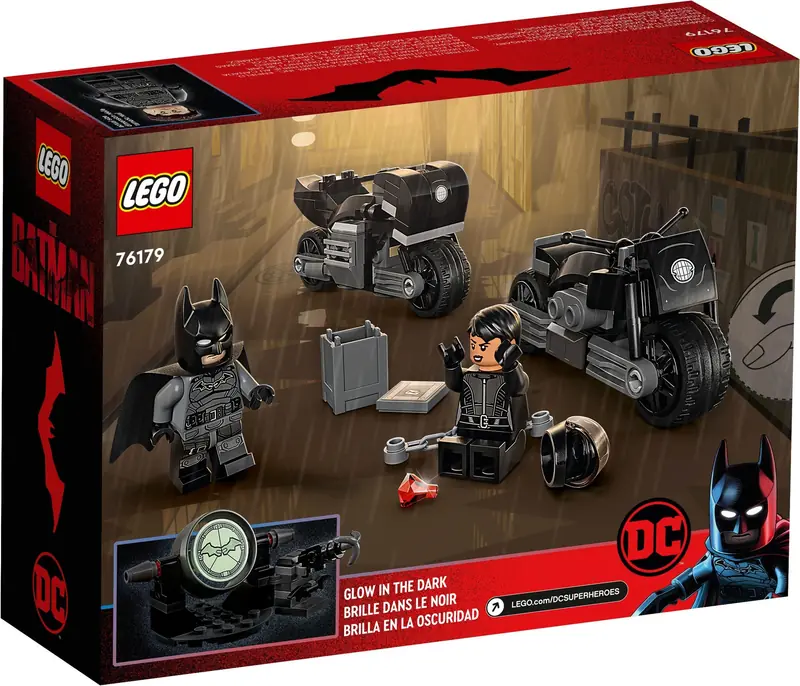 LEGO 76179 Motocyklowy pościg Batmana i Seliny Kyle zdjęcie 3