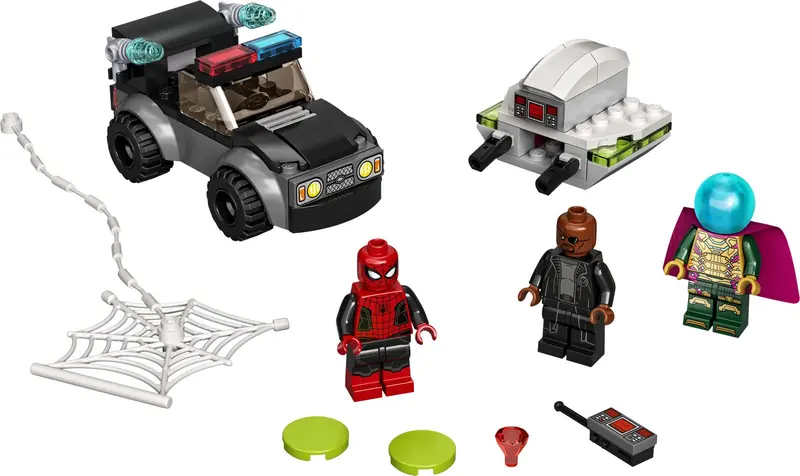LEGO 76184 Spider-Man kontra Mysterio i jego dron